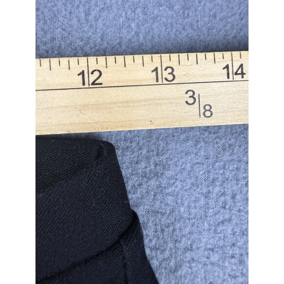 NWT Marla Wynne For Chico's Crepe Fitted Black Ankle Pants Size XSmall - Picture 5 of 8